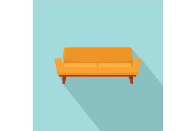 camelback-sofa-icon-flat-style