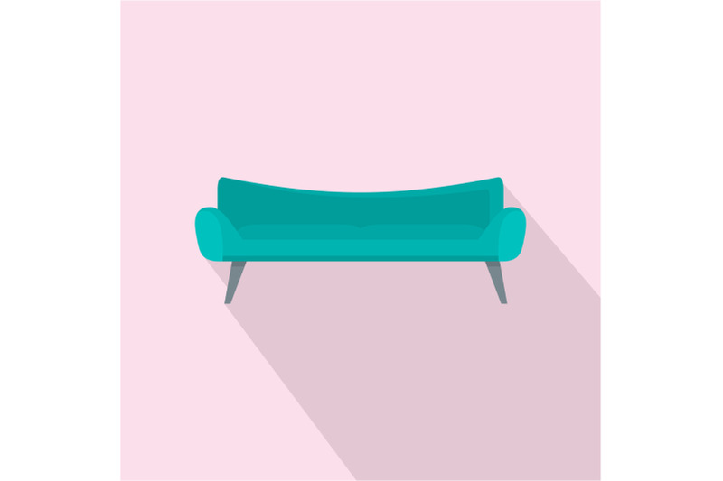 modern-sofa-icon-flat-style