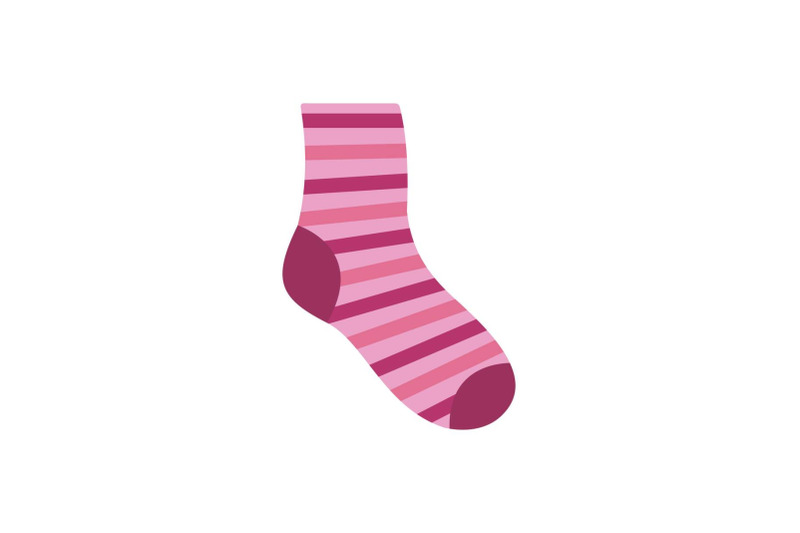 woman-sock-icon-flat-style