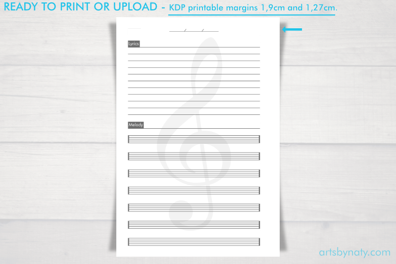 printable-music-songwriter-kdp-notebook