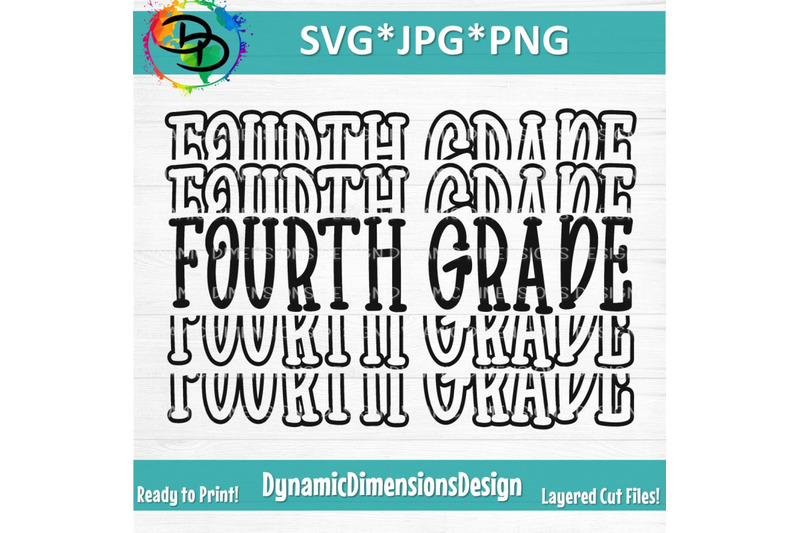 fourth-grade-echo-fourth-grade-stacked-back-to-school-4th-grade-svg