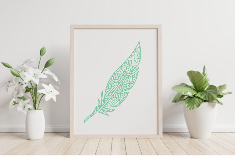 feather-paper-cut-vector-illustration