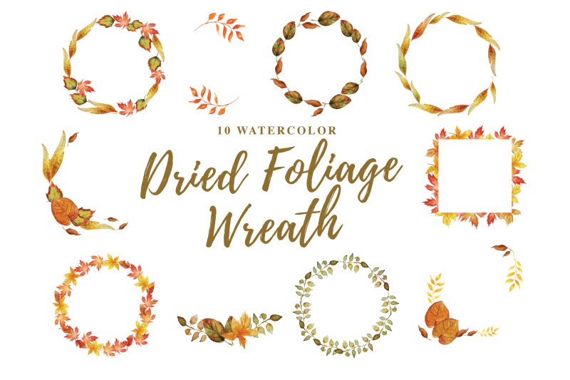 10-watercolor-dried-foliage-wreath-illustration-graphics