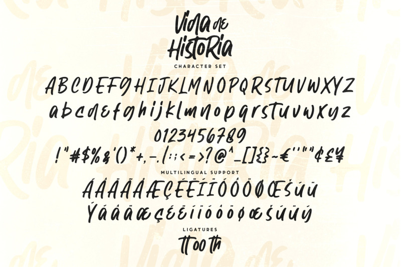vida-de-historia-stylish-typeface