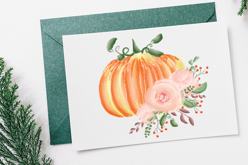 alphabet-pumpkin-wedding-halloween-fall-flower