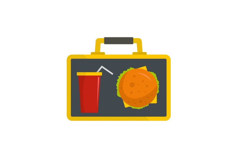 food-for-lunch-icon-flat-style