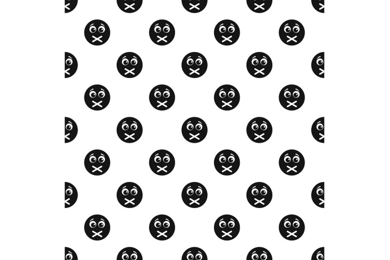 smile-pattern-vector-seamless