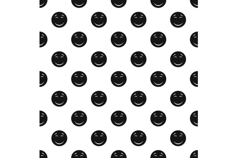 smile-pattern-vector-seamless