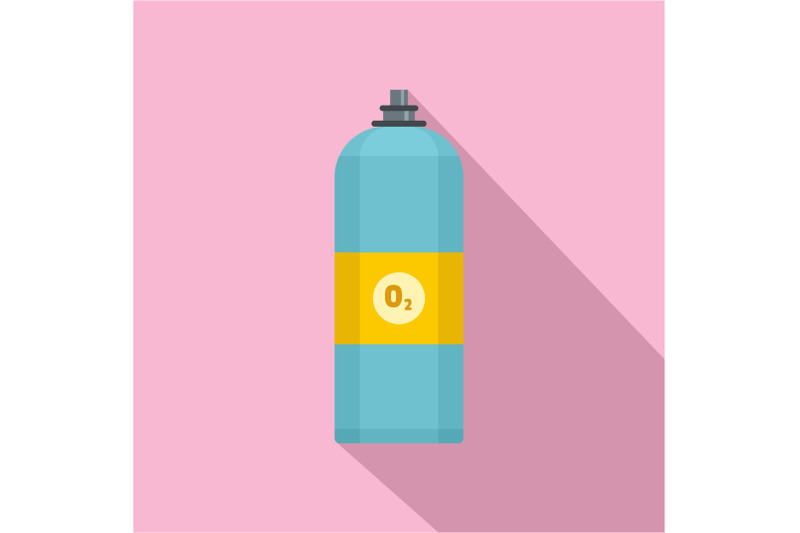 oxigen-spray-icon-flat-style