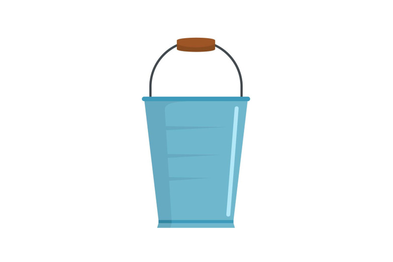 bucket-icon-flat-style