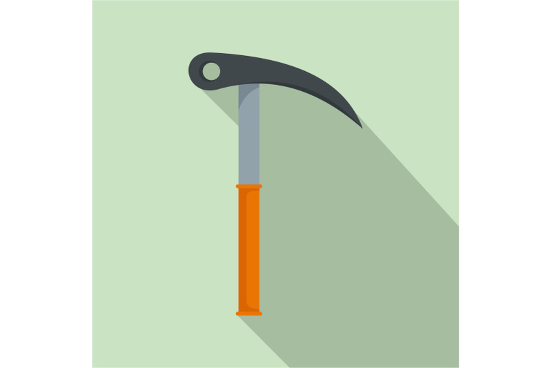 hand-hiking-hook-icon-flat-style