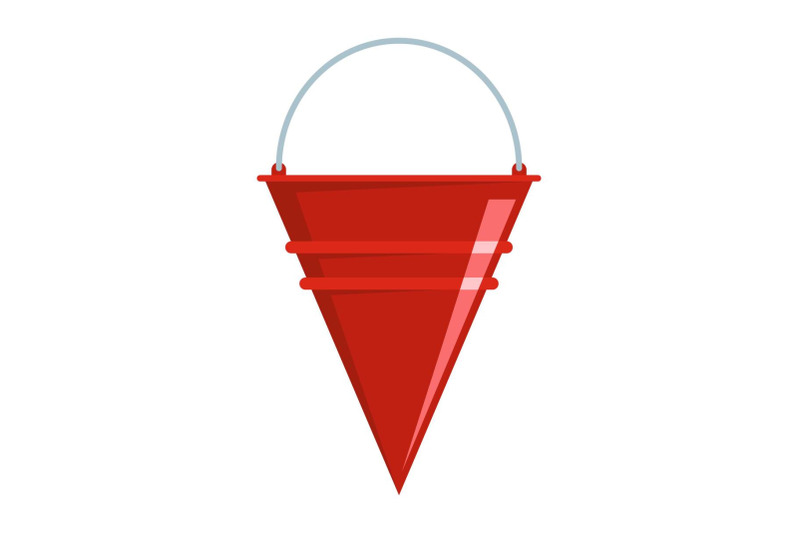 fire-bucket-icon-flat-style