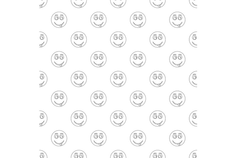 smile-pattern-vector-seamless