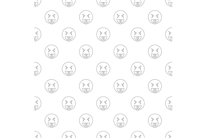 smile-pattern-vector-seamless