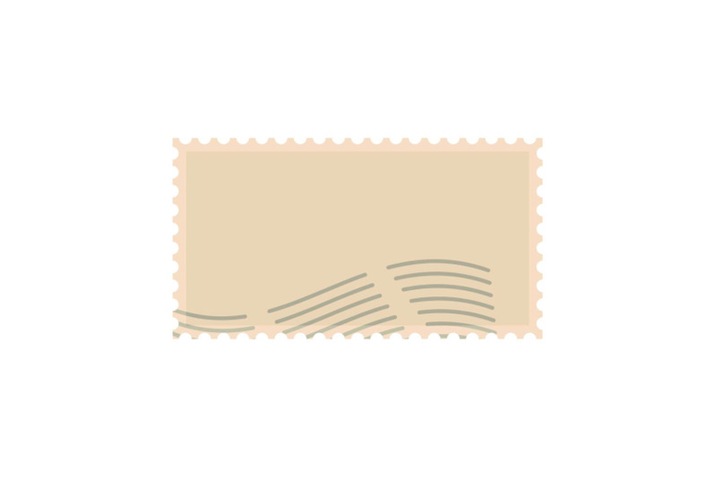 post-stamp-icon-flat-style