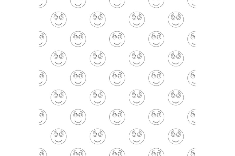 smile-pattern-vector-seamless