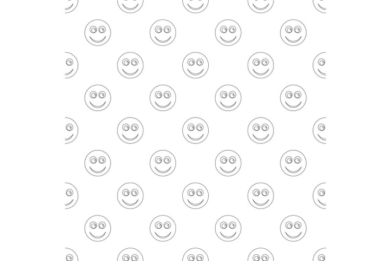 smile-pattern-vector-seamless