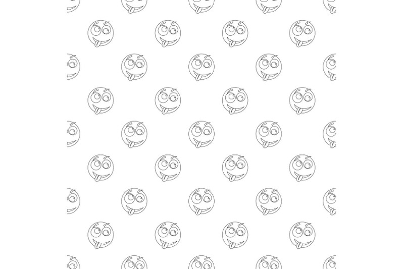 smile-pattern-vector-seamless