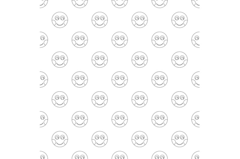 smile-pattern-vector-seamless