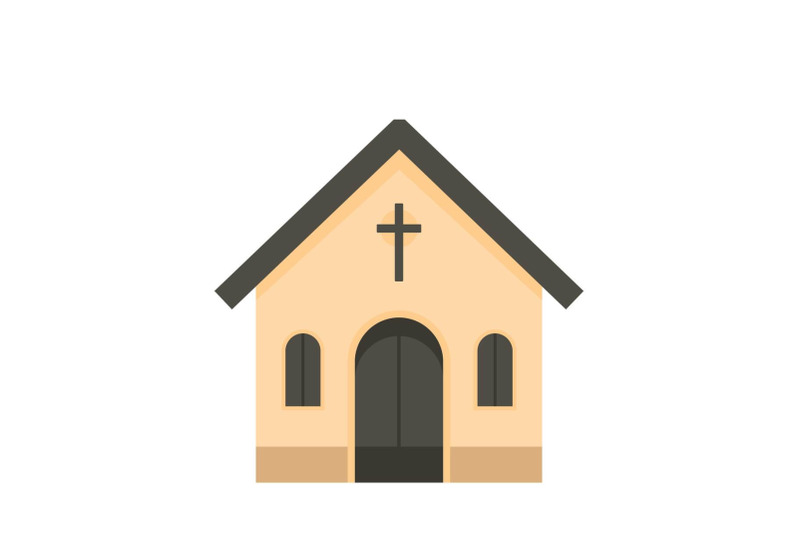 catholic-church-icon-flat-style