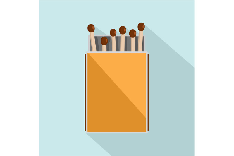 pack-of-matches-icon-flat-style