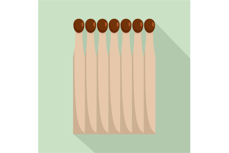 wood-matches-icon-flat-style