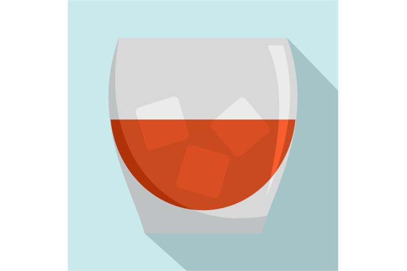 glass-of-rum-icon-flat-style