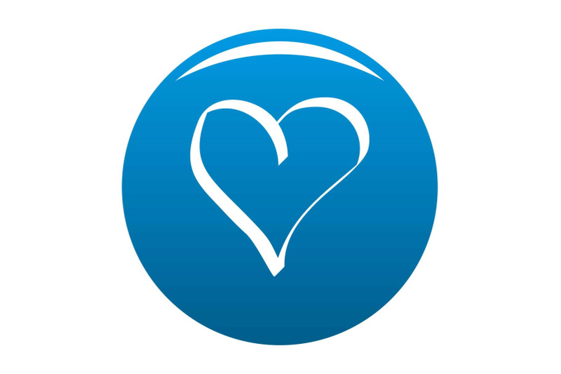 best-heart-icon-vector-blue