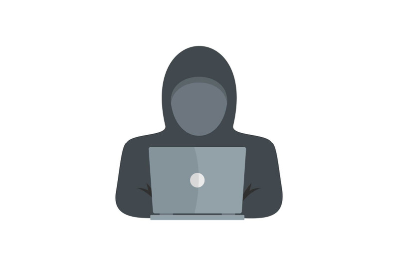 computer-thief-icon-flat-style