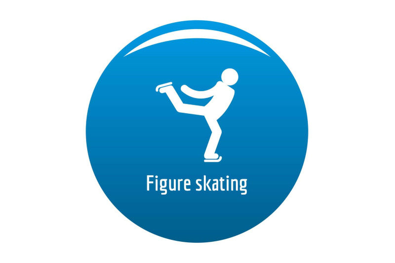 figure-skating-icon-vector-blue