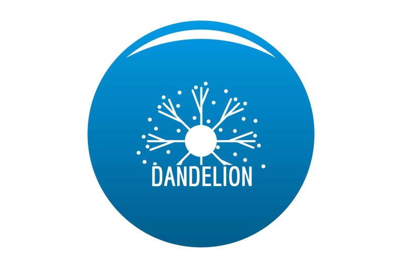 dandelion-logo-icon-vector-blue