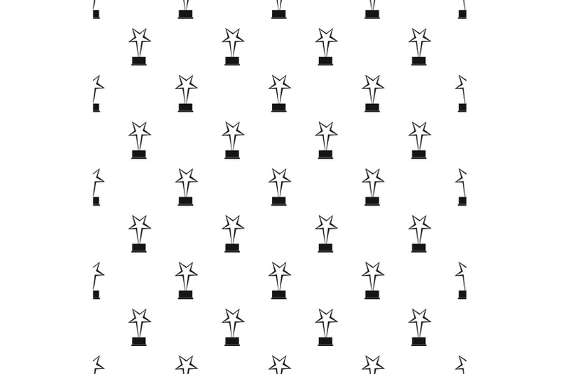 star-award-pattern-vector-seamless