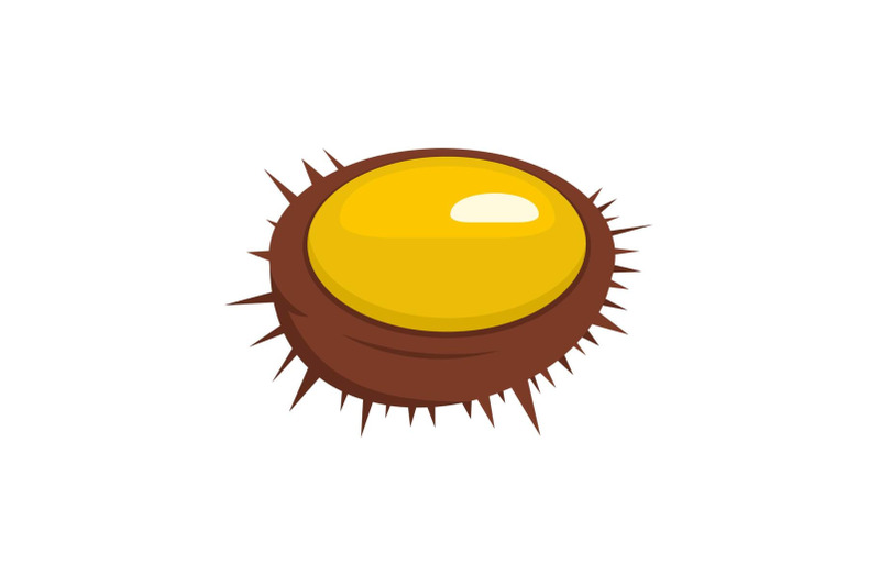 sea-urchin-icon-flat-style