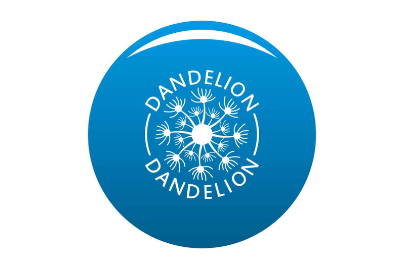 delicate-dandelion-logo-icon-vector-blue
