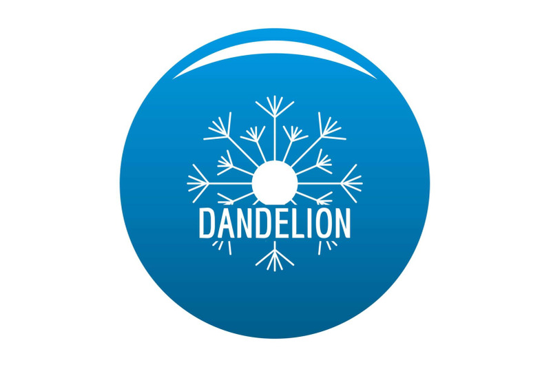 aerial-dandelion-logo-icon-vector-blue