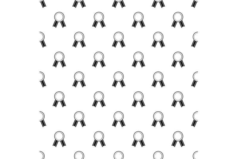 award-ribbon-pattern-vector-seamless