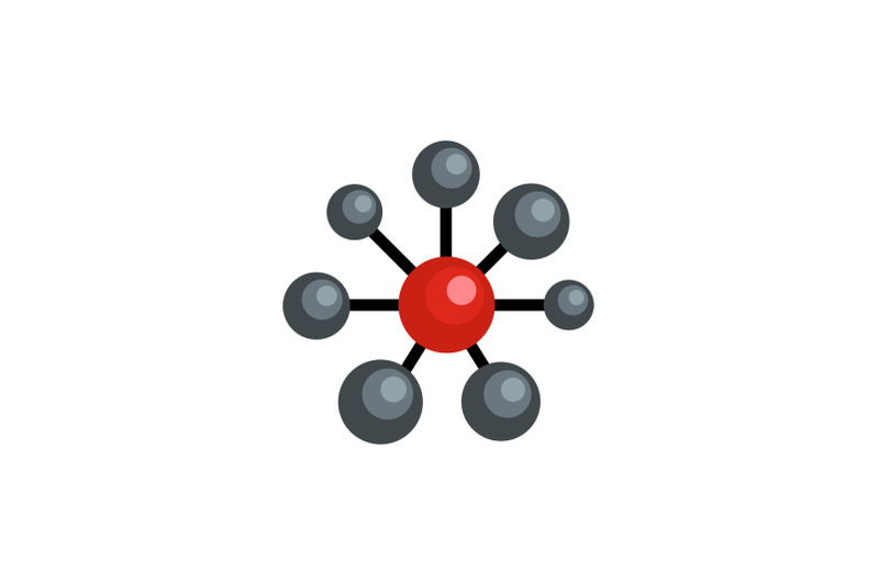 round-lattice-icon-flat-style