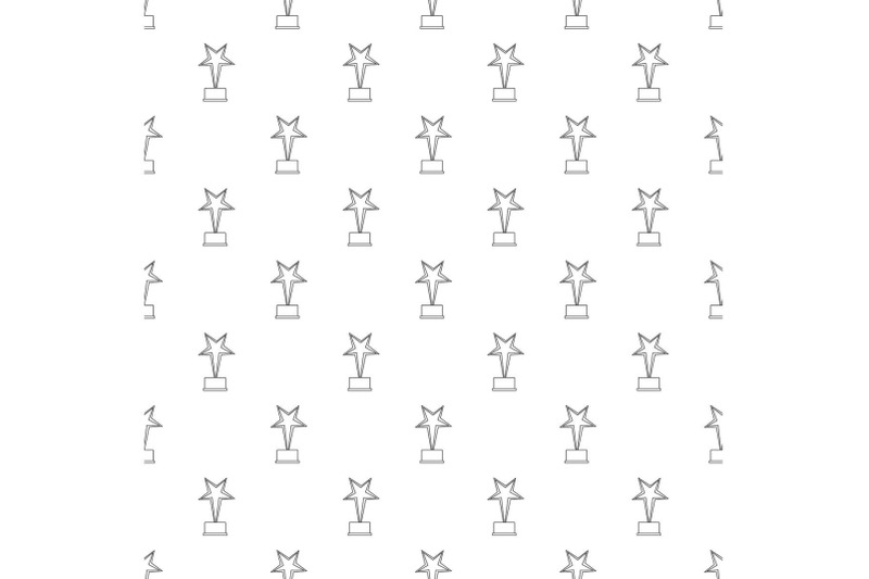 star-award-pattern-vector-seamless