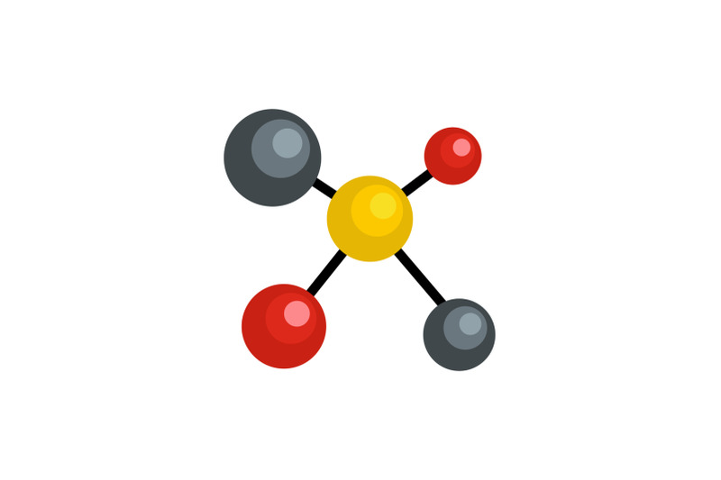 atom-lattice-icon-flat-style