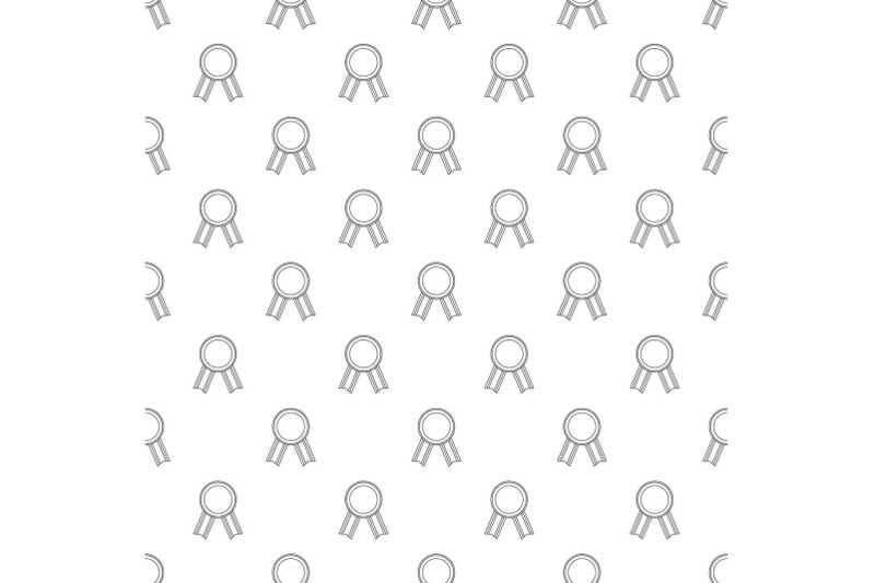 award-ribbon-pattern-vector-seamless