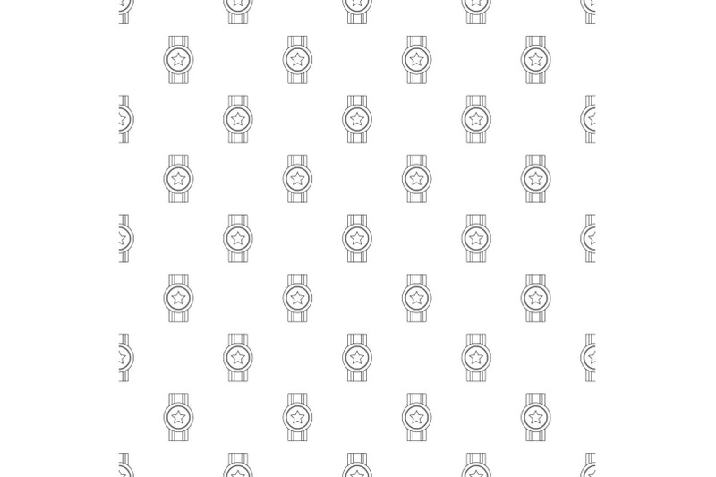 award-ribbon-pattern-vector-seamless