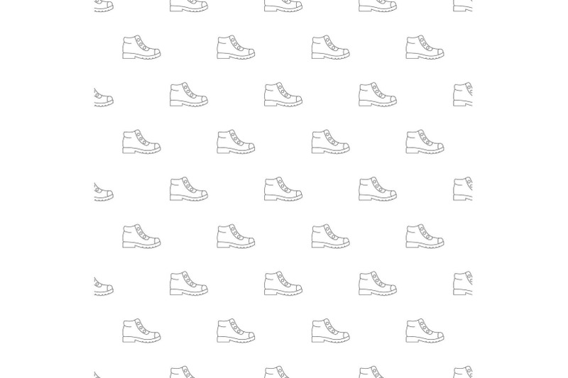 hiking-boots-pattern-vector-seamless