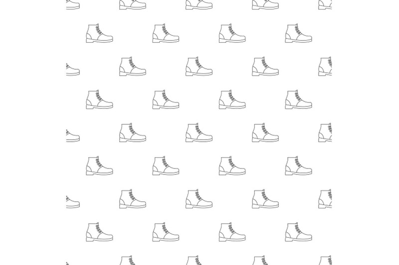 hiking-boots-pattern-vector-seamless