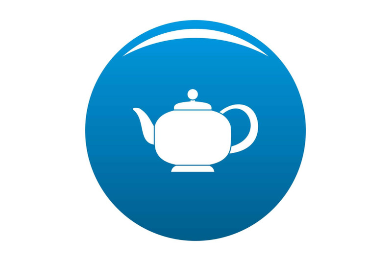 teapot-with-handle-icon-vector-blue