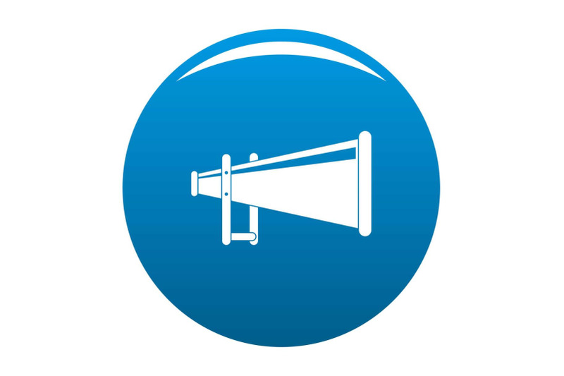 portable-megaphone-icon-vector-blue