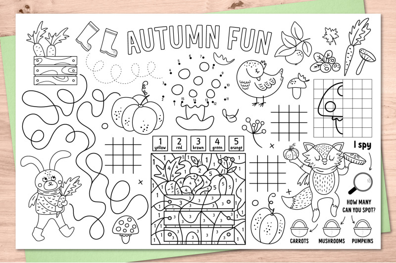 autumn-activity-mats-collection