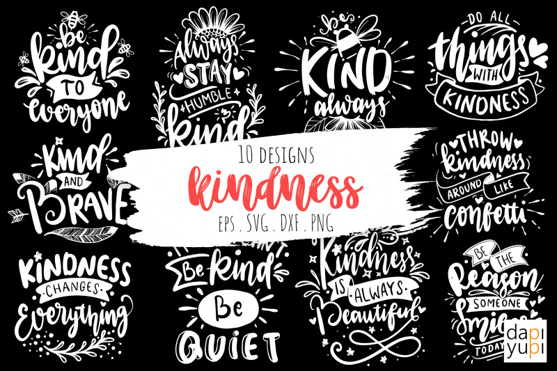 kindness-lettering-quotes-bundle