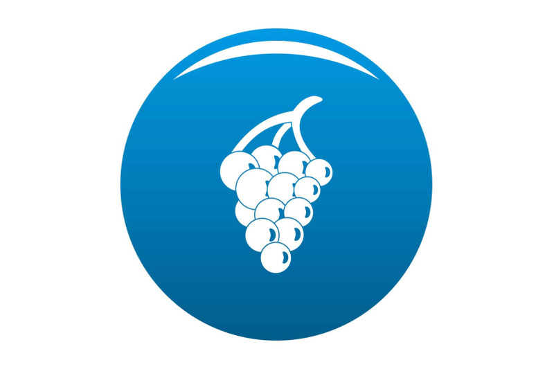 grape-for-restaurant-icon-vector-blue