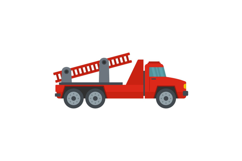 fire-engine-icon-flat-style