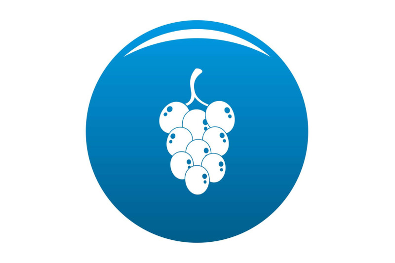 grape-for-wine-icon-vector-blue